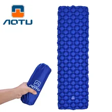 Наружный надувной матрас походный коврик ультралегкий воздушный коврик в форме яичного гнезда 1 человек спальный коврик тепловое одеяло 480 г ТПУ