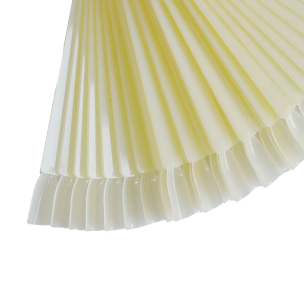 

Transparent/Natural Fan Board Display Nail Art Tips False Round Hoop Stick Practice for Polish Gel Showing Tools NC200