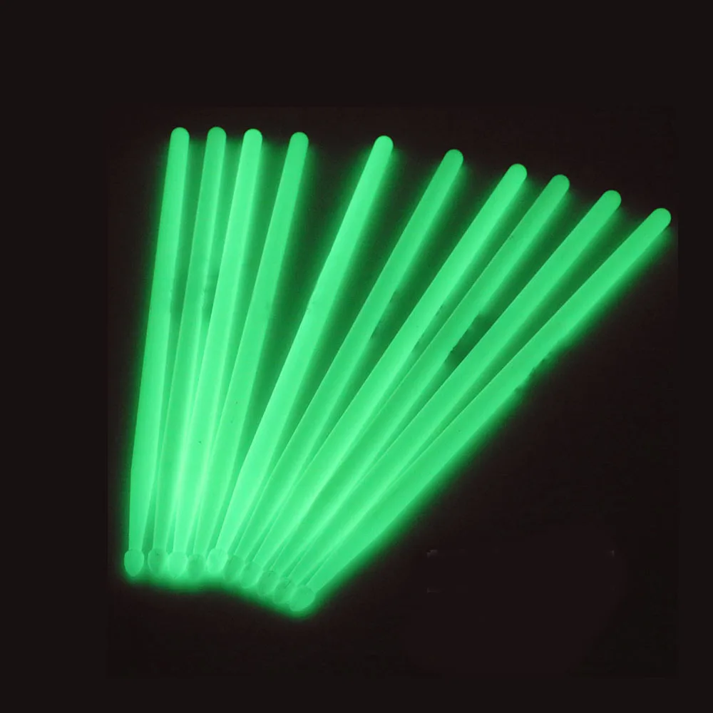 

SOACH 1 pair 5A 40cm Professional Drumsticks noctilucent Nylon Drum Stick Percussion Instruments Parts & Accessories