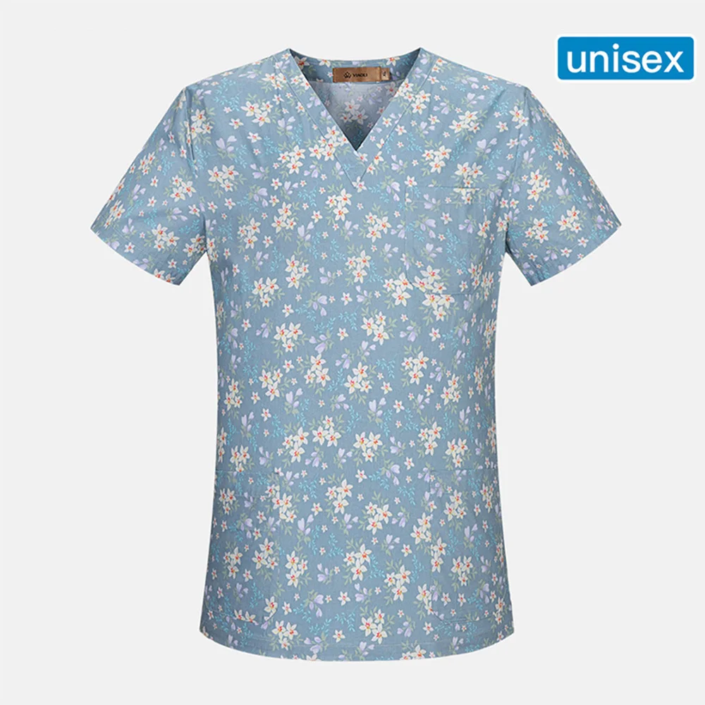 Unisex High Quality Pharmacy Doctor Nurse Uniform Hospital Medical Beauty Surgical Tops Medical Uniform lab coat hospital gown