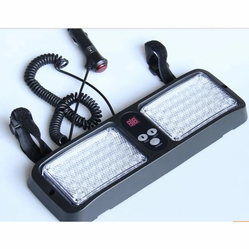 12v 86 led Visor car flash light strobe lamp Police Emergency DRL