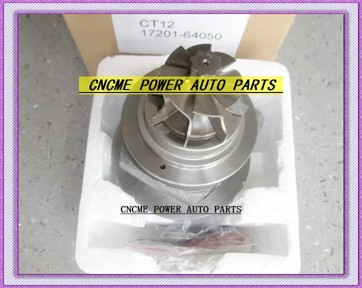 --TURBO CHRA Cartridge of CT12 17201-64050 17201 64050 1720164050 Turbine Turbocharger For TOYOTA Lite Ace Engine 2CT 2C-T 2.0L (5)