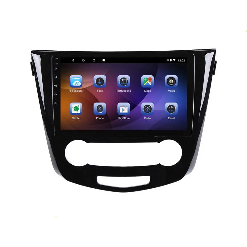 Clearance 10" 4G RAM 2.5D IPS 8 Core Android 9.1 Car DVD Multimedia Player GPS for Nissan Qashqai / X-Trail 2014-2016 car radio navigation 1