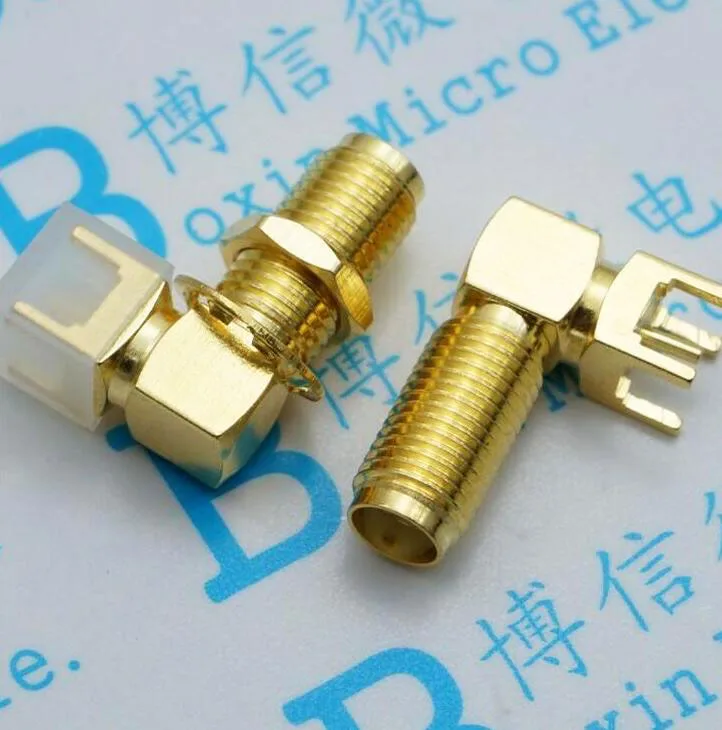 

SMA extension nipple Turn a long 20 mm SMA-KWE outside screw hole rf coaxial connector 5pcs/lot