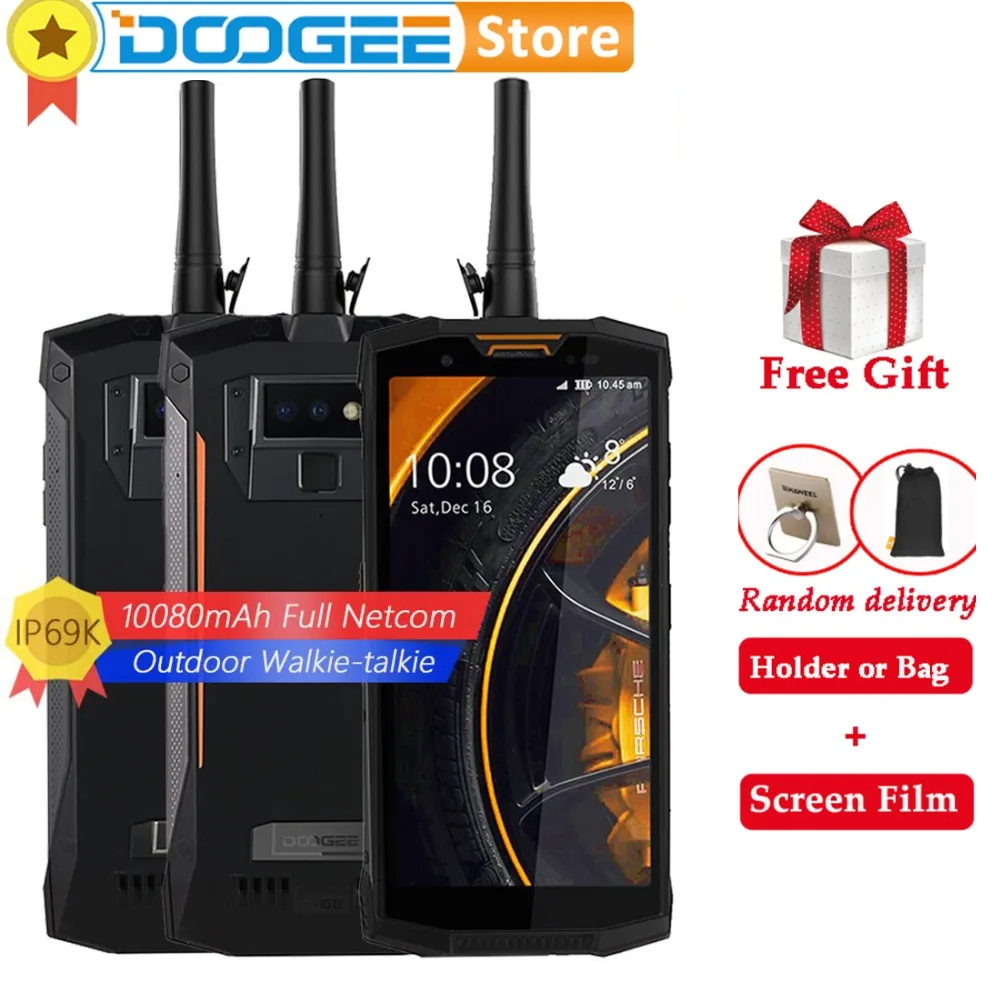 Doogee S80 lite 4 Гб 64 г IP68 10080 мАч сотовый телефон 5 99 &quotMT6763 Восьмиядерный 13MP