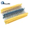 600pcs/set 30 Kinds 1/4W Resistance 1% Metal Film Resistor Pack Assorted Kit 1K 10K 100K 220ohm 1M Resistors 300pcs/set ► Photo 3/6