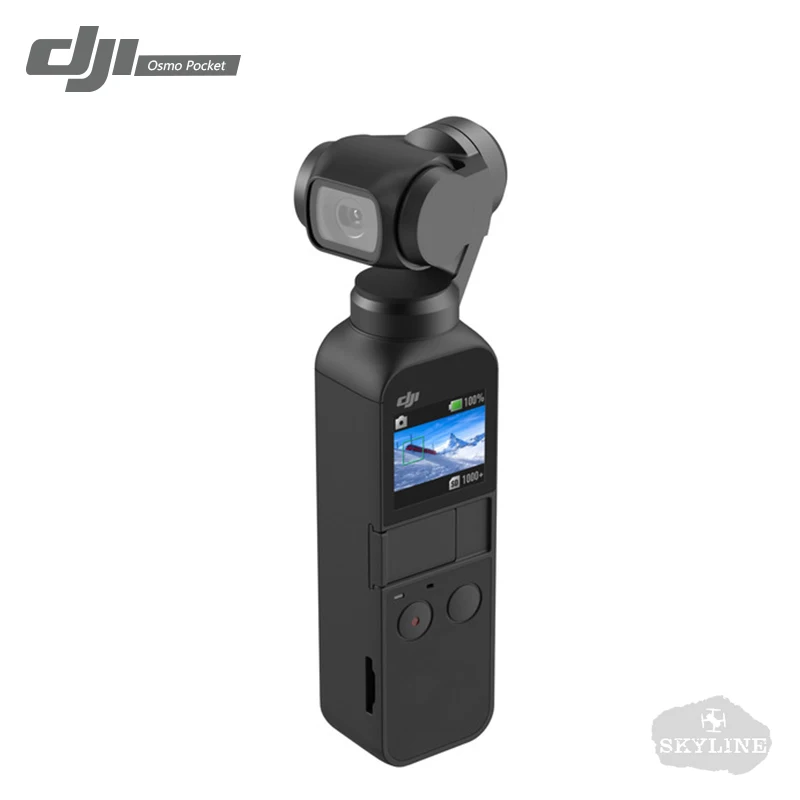 

IN STOCK DJI OSMO Pocket 3-Axis Handheld Gimbal Stabilizer Camera 4K Video,12 Megapixel Photos Support for Android and IOS Phone