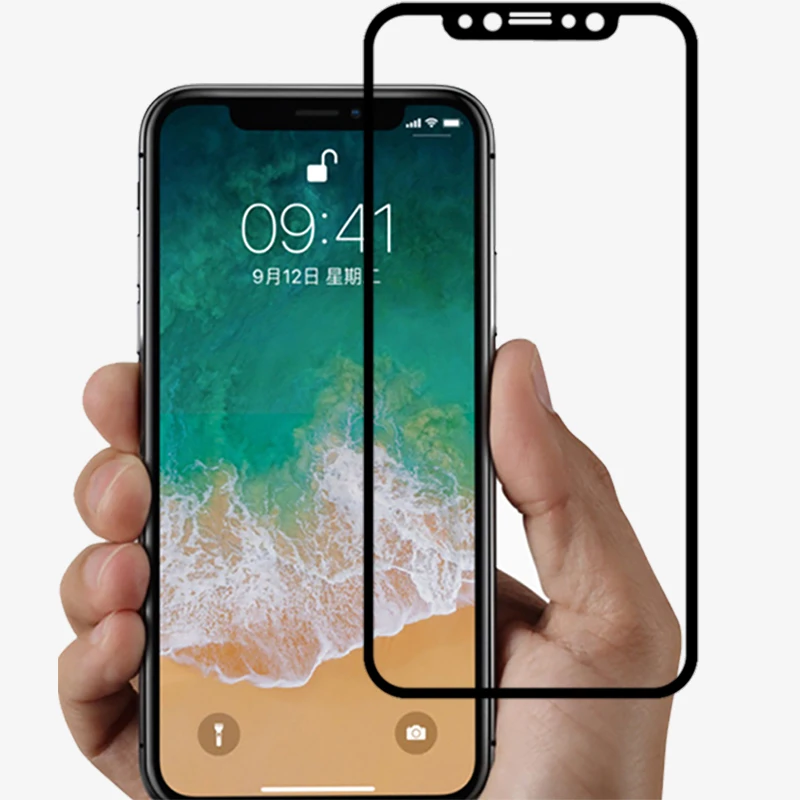 Стекло для iPhone xs Max защита экрана из закаленного стекла Mofi XR передняя iPX жесткое