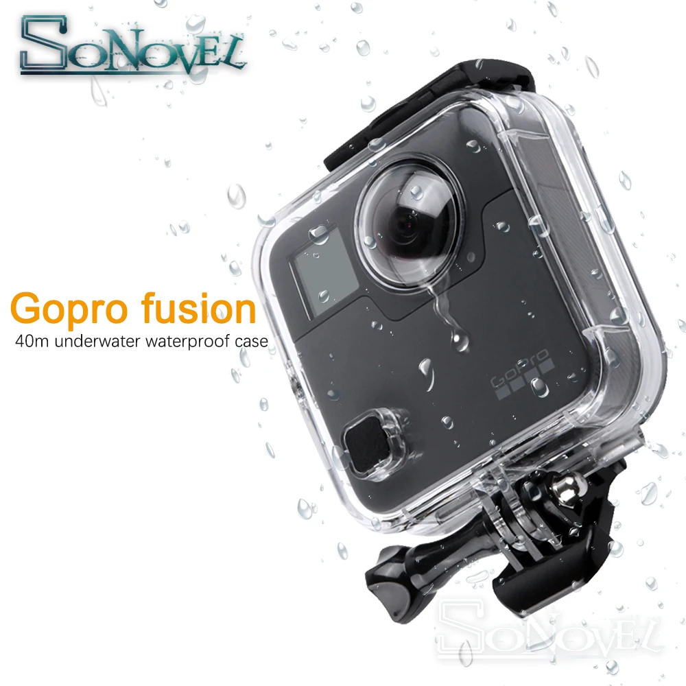 Водонепроницаемый чехол для камеры Gopro Fusion 360 45 м|Чехлы экшн-камер| |