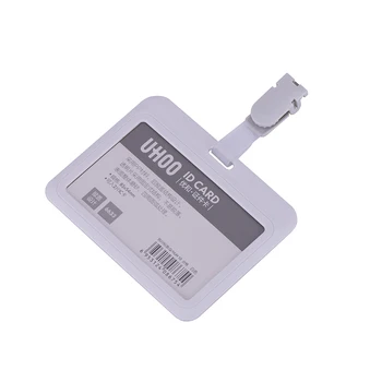 

UHOO Classic Badge Holder with Clip/Badge Reel Retractable Name Badge Holders Identity Badge Holders Wholesale