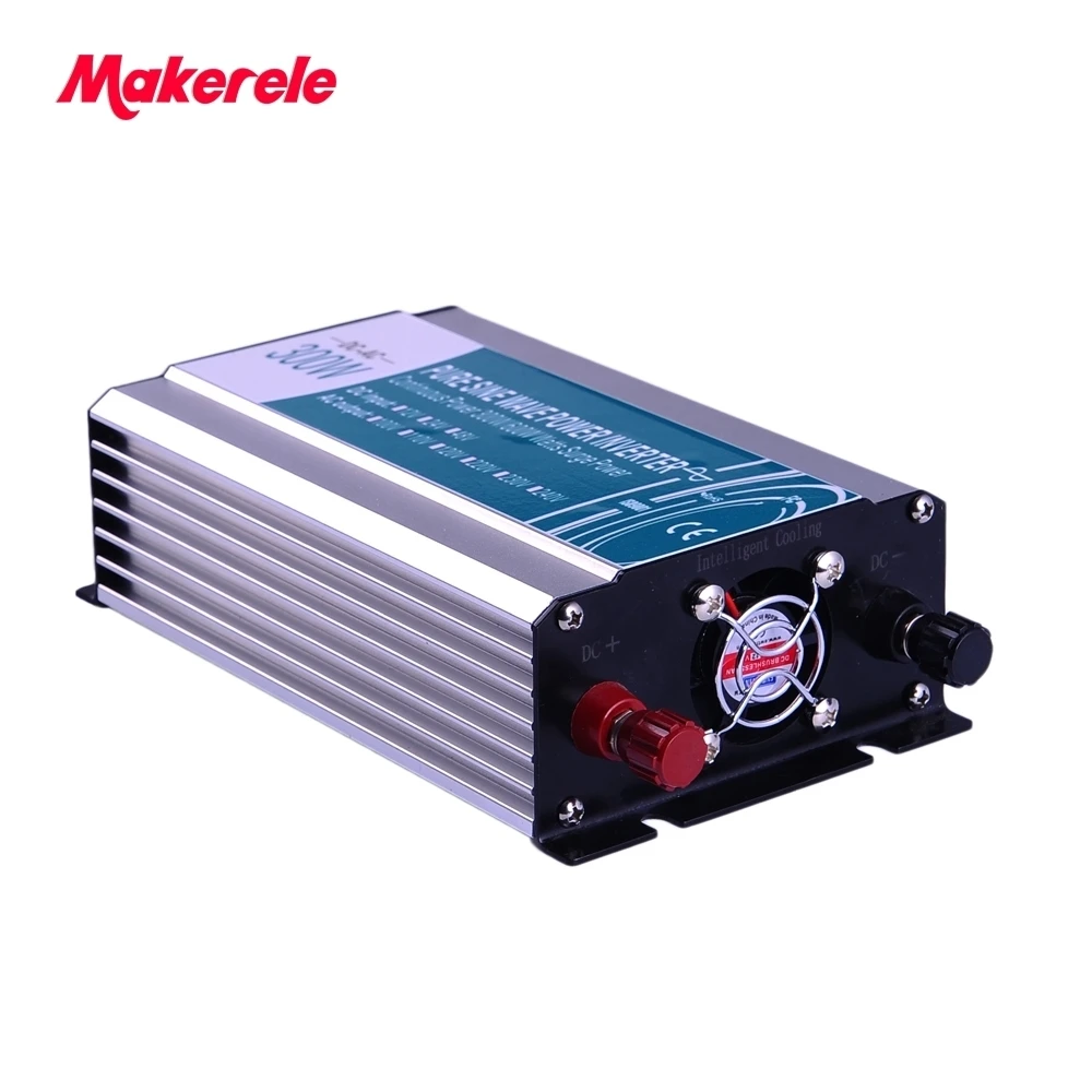 300W Input DC48V to AC220v Output Pure Sine Wave off Grid Tie Inverter converter solar power MKP300 482 USB 5V 500mA|tie inverter|grid tie
