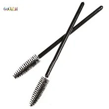 GUJHUI 100x ресница черная одноразовая тушь для ресниц Кисть ложки макияж Новинка