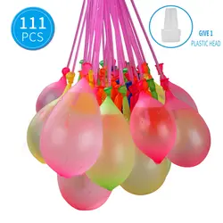 111 водяные шары Дети Waterballonnen бомбы шар Многоцветный латексный шар летняя вечерние игрушки уличная игра