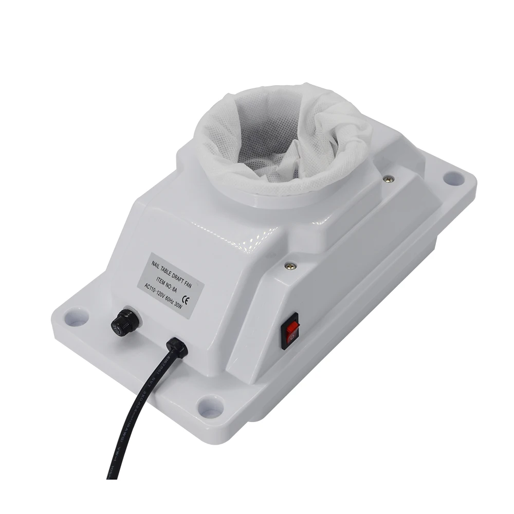 

The convenient and quick Nail Dust Remover keeps the working environment clean and tidy