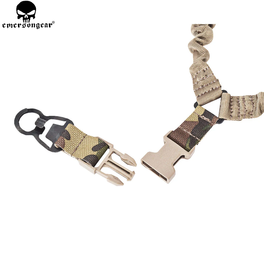 EMERSONGEAR Тактический строп для пистолета LQE одноточечный с крючком ружья Мультикам