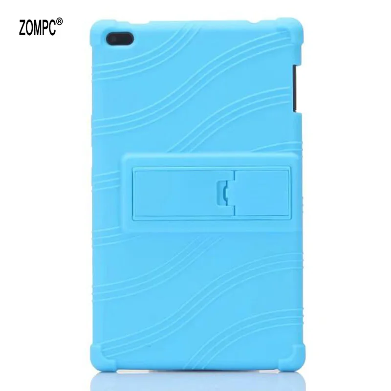 

Stand Shell Ultra Slim Luxury Silicon Soft Cover Back Smart Silicone Case For Lenovo Tab 4 8.0 8504F Tab4 8 TB-8504F TB-8504N 8