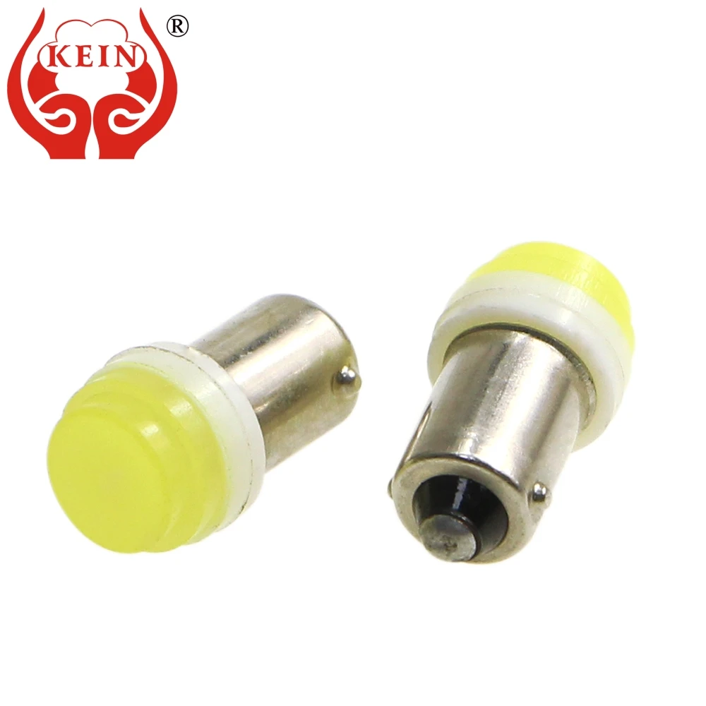 KEIN 100 шт. ba9s led t4w cob светодиодные лампы 12В 363 автомобильный Стайлинг авто