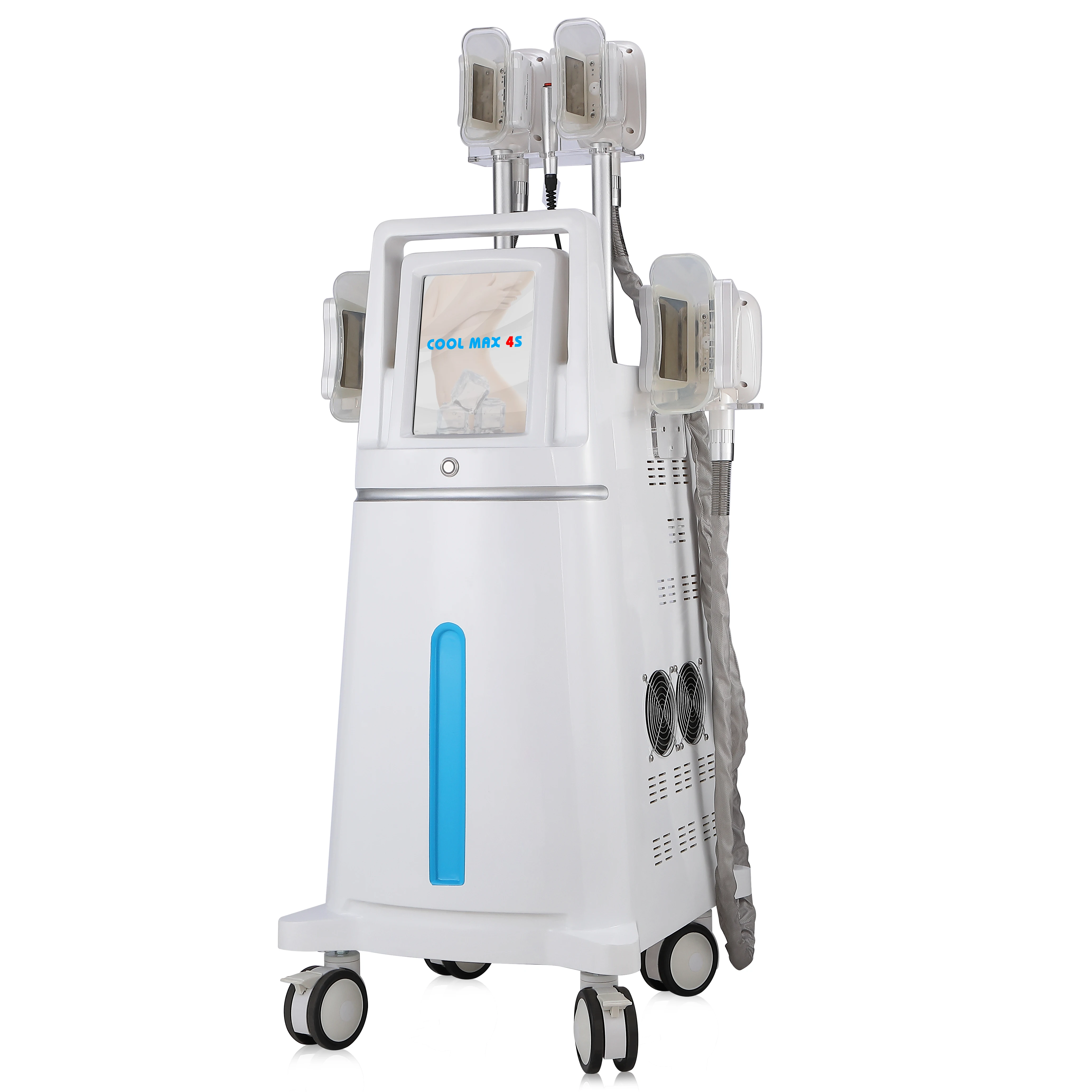 

CE / FDA approved cool tech 4 cryo handles cryolipolysis body shaping slimming machine/multifunction full body fat reduction