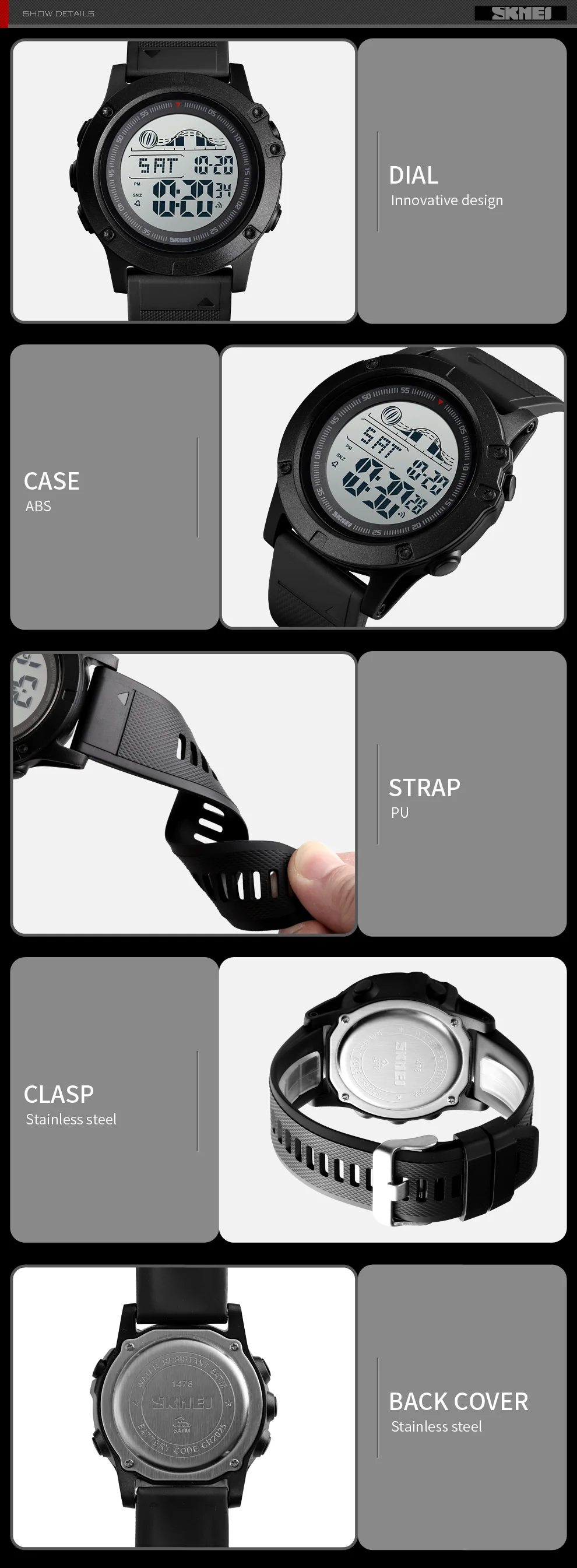 Men Electronic Watch