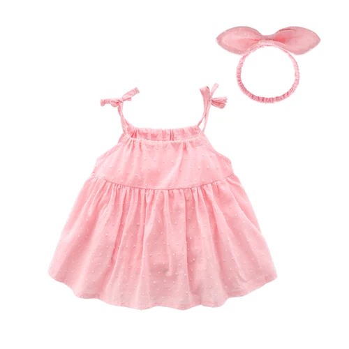 Одежда и платья для новорожденных девочек летние розовые комплекты одежды принцессы для маленьких девочек на день рождения, на возраст от 0 до 3 месяцев, robe bebe fille - Цвет: Q-018