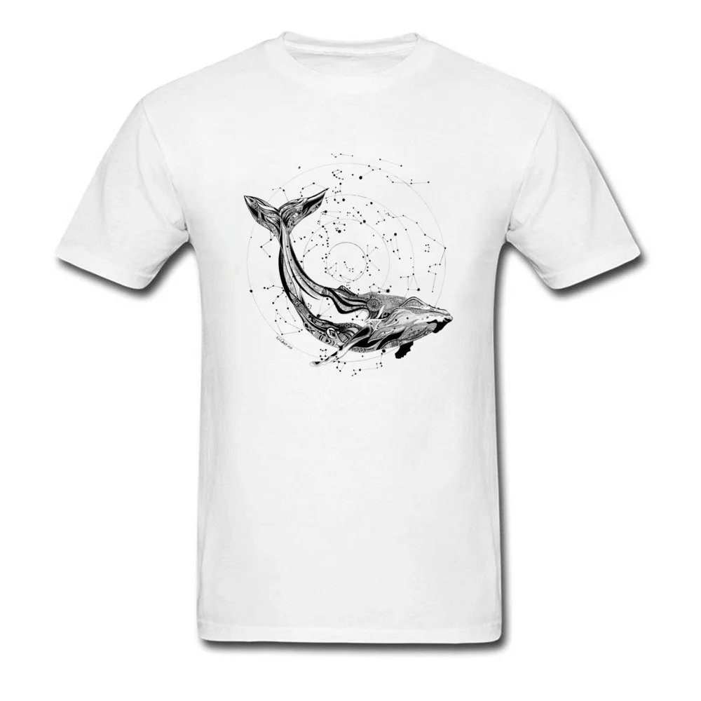 Casual Wild Spirit Round Collar T-shirts Summer/Autumn Tops Shirt Short Sleeve for Men Hot Sale Pure Cotton Europe Tshirts Wild Spirit white