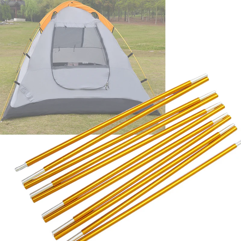 2Pcs/Pair Diameter 8.5mm Aluminum Alloy Tent Poles Outdoor Camping Tent