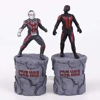 

Marvel Captain America Civil War Ant-Man Statue Mini PVC Figure Collectible Model Toy 2 Types 6.5cm