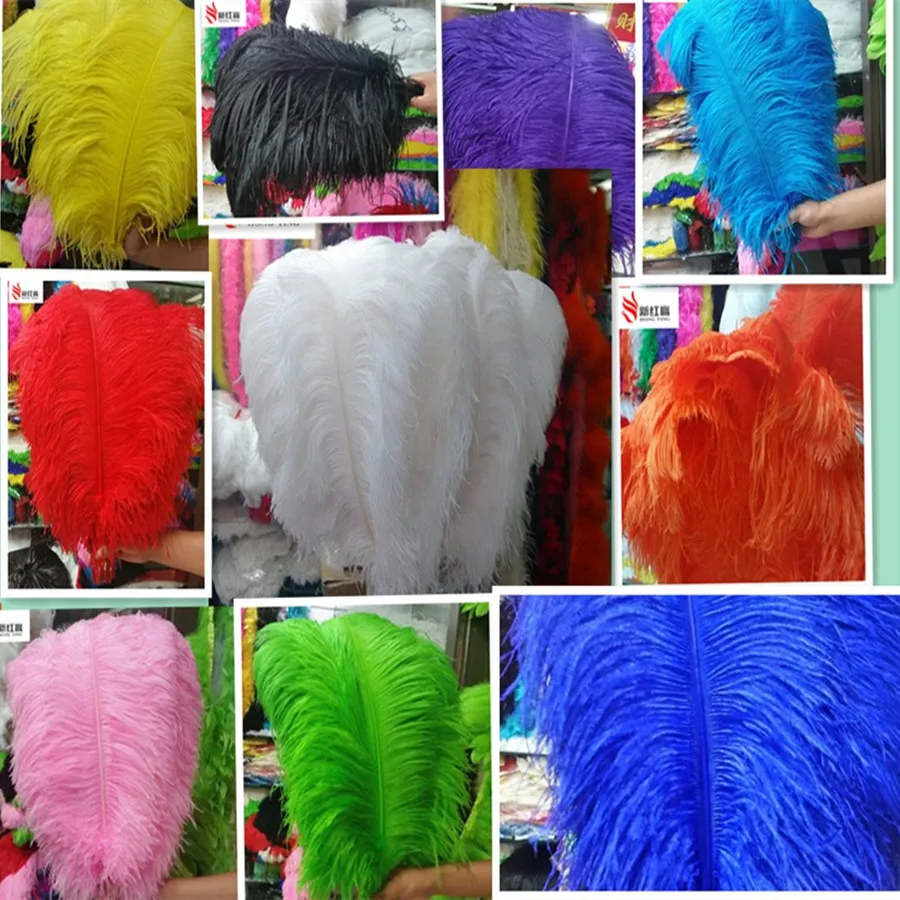 5 шт. декоративные страусиные перья 50 55 см/20 22 дюйма|ostrich feather|feather ostrichostrich feather