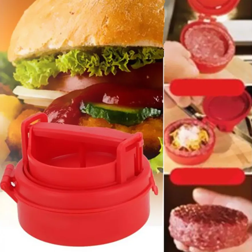 Manual Hamburger Forms Press Burger Patties Maker Press Chef Cutlets