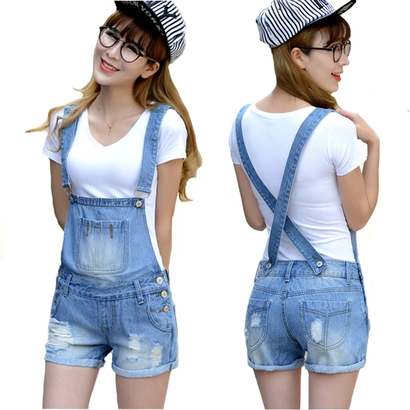 jean romper for women