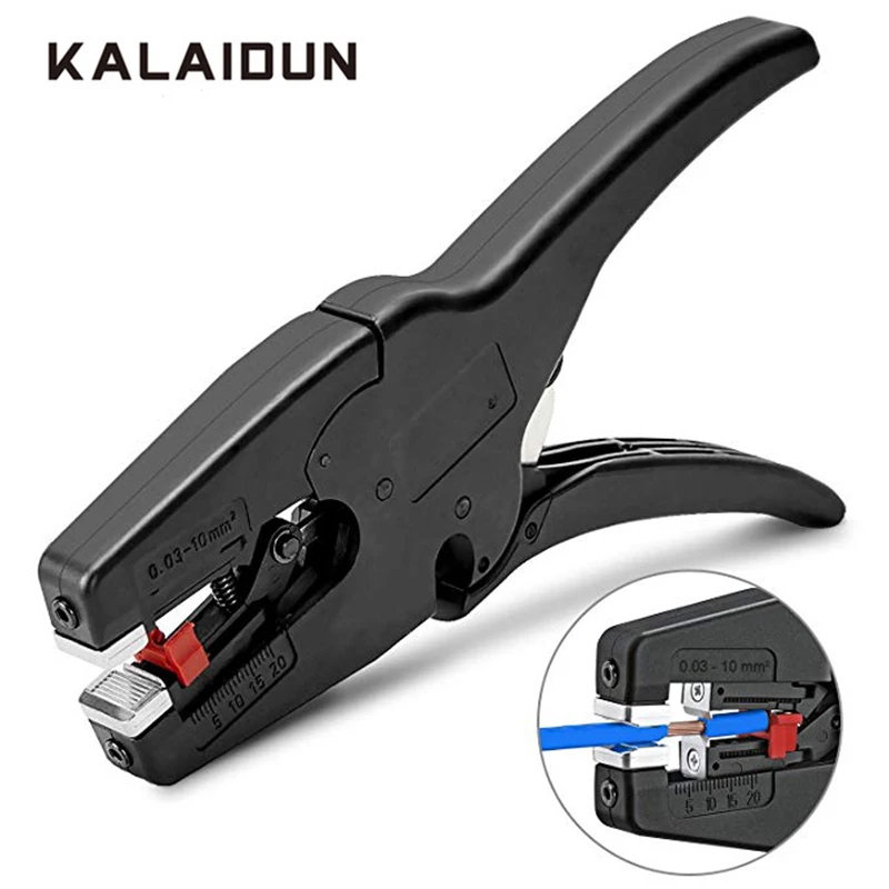 KALAIDUN Wire Stripper and Cutter Automatic Insulation Wire Stripping Tool ElectricianStripping Pliers Multi-purpose Universal1