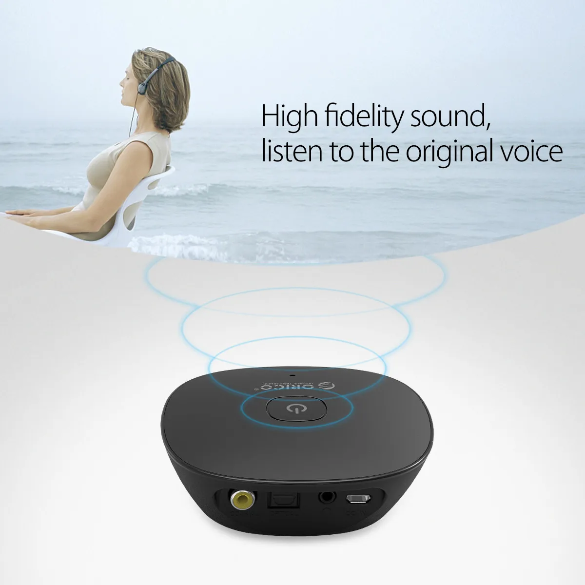 ORICO 4 1 Беспроводной bluetooth приемник 3 5 мм Aux аудио стерео музыкальный Bluetooth