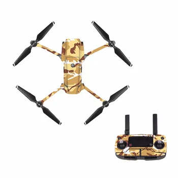 

[M0015] Camouflage for DJI Mavic Pro Decal Skin Sticker Drone Body + Remote Controller + 3 Battery Protection Film Cover