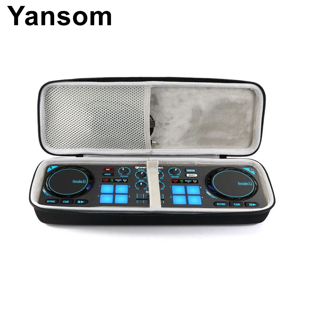 

2019 Newest Hard EVA Travel Case for Pioneer Hercules DJ Control Compact Portable DJ Controller Black Carrying Pouch Bag Box