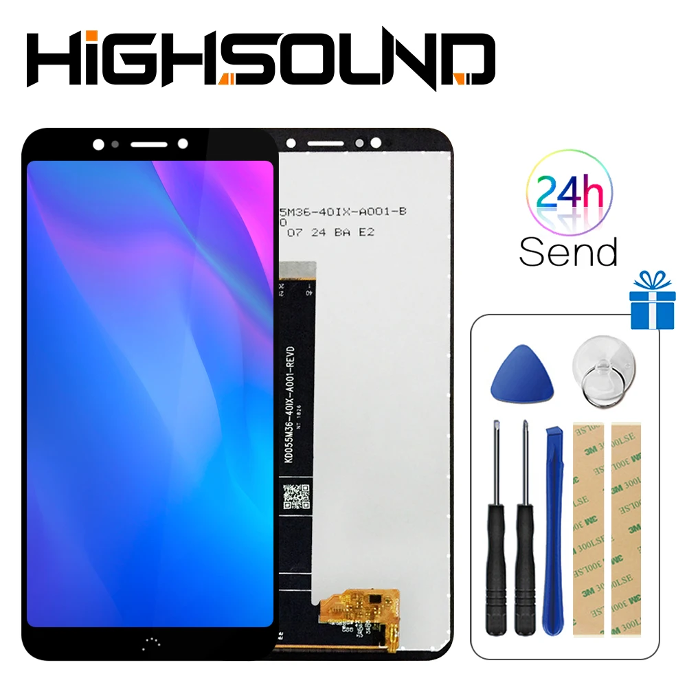 Для BQ aquaris C ЖК экран с сенсорным экраном дисплей для Digitzer сборка + Бесплатные
