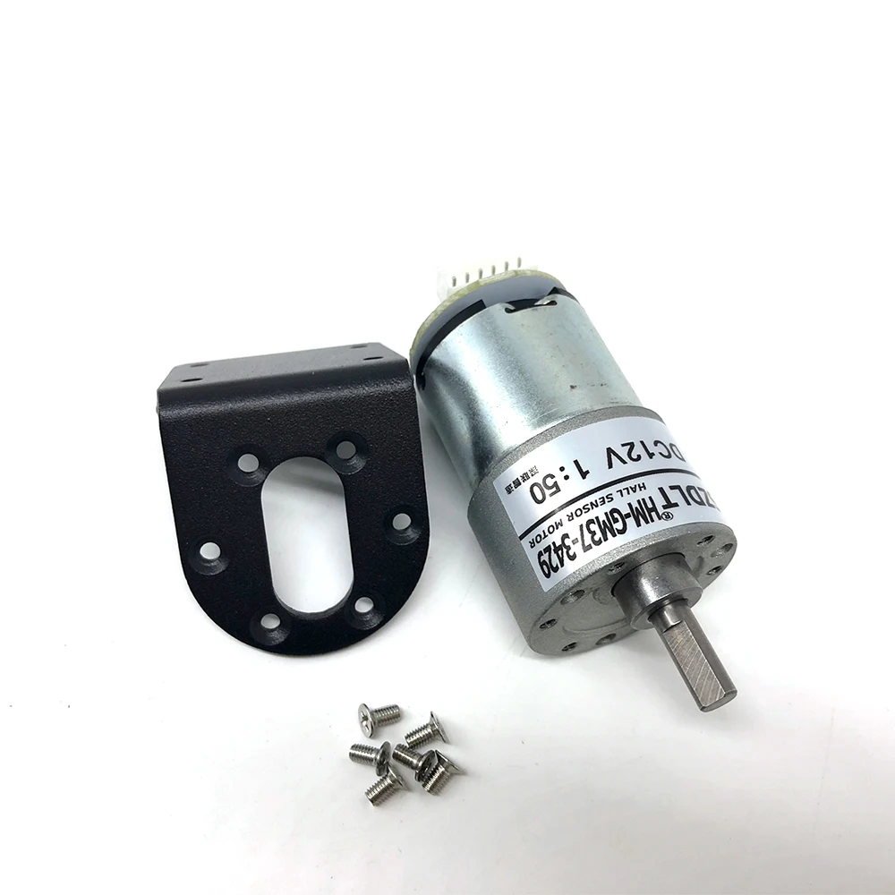 12V GM37 3429Big мощный двигатель зал S все металлические шестерни двигателя и скорость