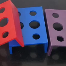 100 шт. Заводские площади 6 отверстий Красочные Пластик татуировки колпачки для краски s Шапки подставка держатель для татуировки колпачки для краски Шапки питания