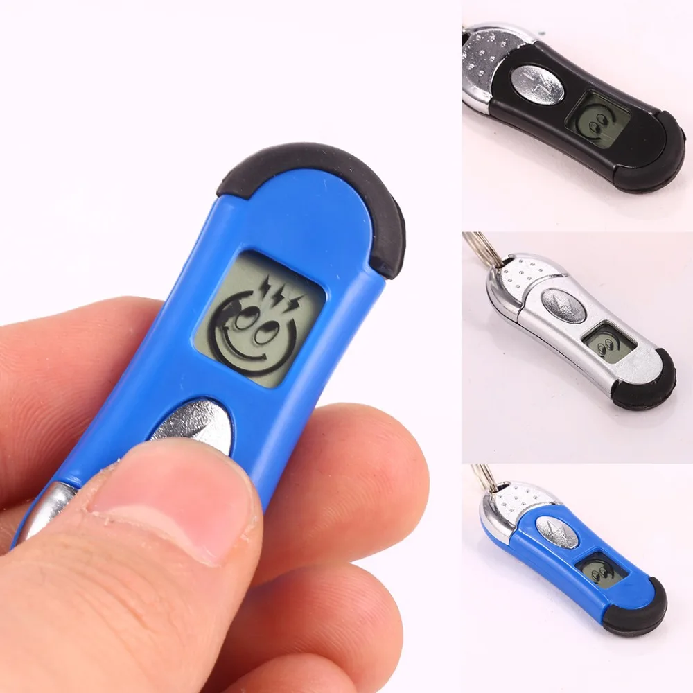 

Car LCD Static Discharger Auto Key ring Anti-static Elimination Discharger Keyring Car Key Holder Car Accessories Styling