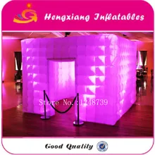 Новейшие рекламные фотобудки индивидуальные светодиодные надувные светильники круг фотобудка