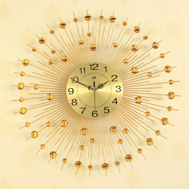 3D Big Wall Clock Modern Design Home Decor Wall Watches ...