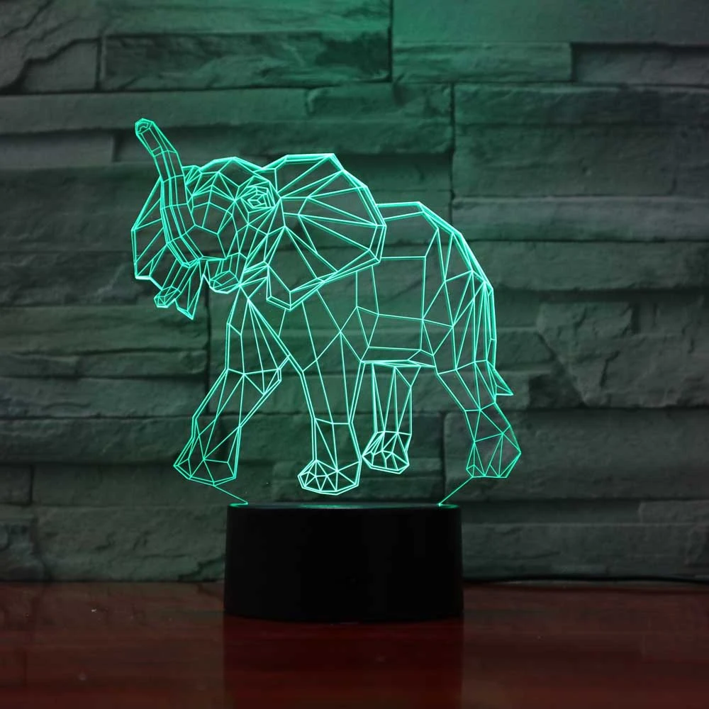 elephant night light baby