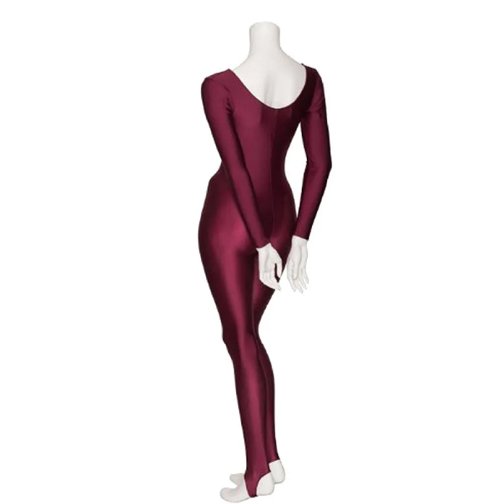 Speerise Women Shiny Long Sleeve Dance Unitard Stirrup Adults Spandex Gymnastics Black Full Body Dancewear Catsuits Girl -Zentai shop online HTB1t8wiX0zvK1RkSnfoq6zMwVXay.jpg