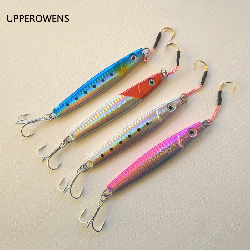 1pcs 40g Metal Jig Lead Fish Lead Jig Knife Jig Jigging Fishing Lure 4