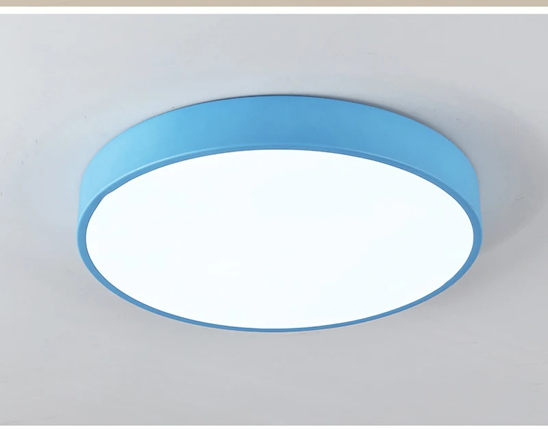 QLTEG светодио дный потолочные светильники для Спальня дистанционный пульт 5 см потолочный светильник светодио дный современный Акрил сплав круглый для дома осветительное оборудование