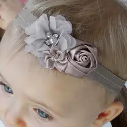 Детская повязка на голову для малышей цветок повязка на голову для младенцев Детские аксессуары для волос много Мода Волосы для куклы