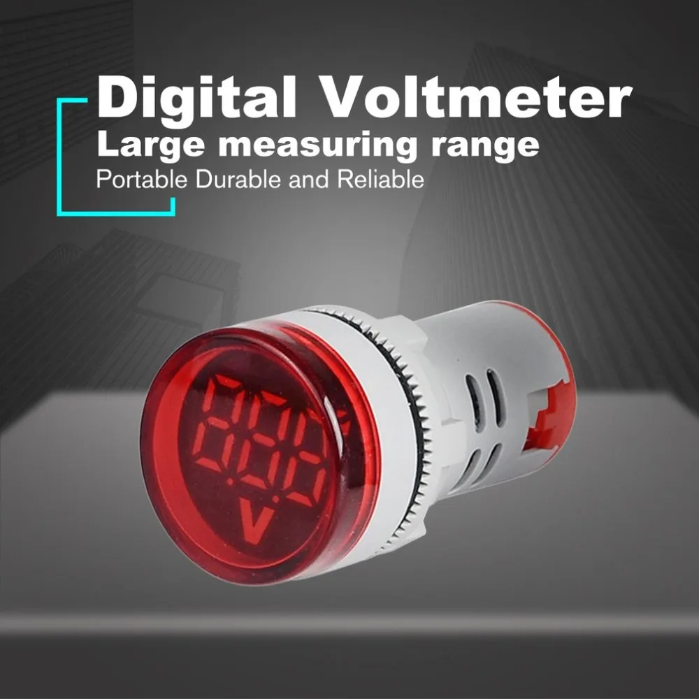 SINOTIMER 60-500 В AC цифровой светодиодный индикатор напряжения, сигнальный светильник, Мини вольтметр, тестер, детектор напряжения, распродажа