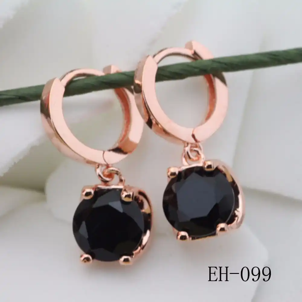 Бесплатная доставка ювелирные изделия микро-Инкрустация серебряные серьги с цирконием позолоченные хрустальные женские серьги и серьги 4 мм и 6 мм