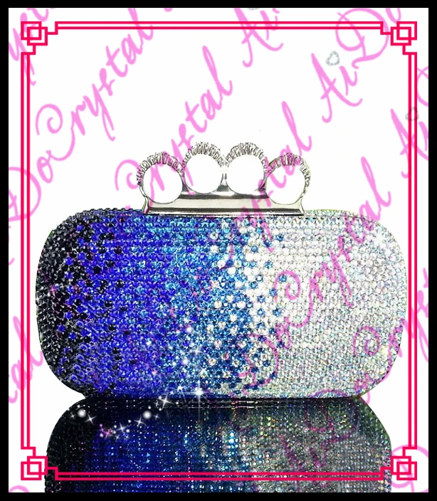 Aidocrystal beautiful ladies handbags nice quality evening font b clutch b font bags with finger buckle