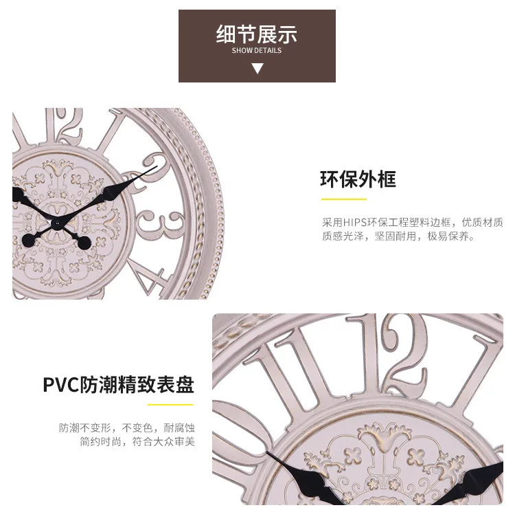 16 дюймов цифровые часы ретро настенные часы Saat Reloj Relogio de Parede Duvar Saati Horloge Murale relogio de parede decorativo Klok