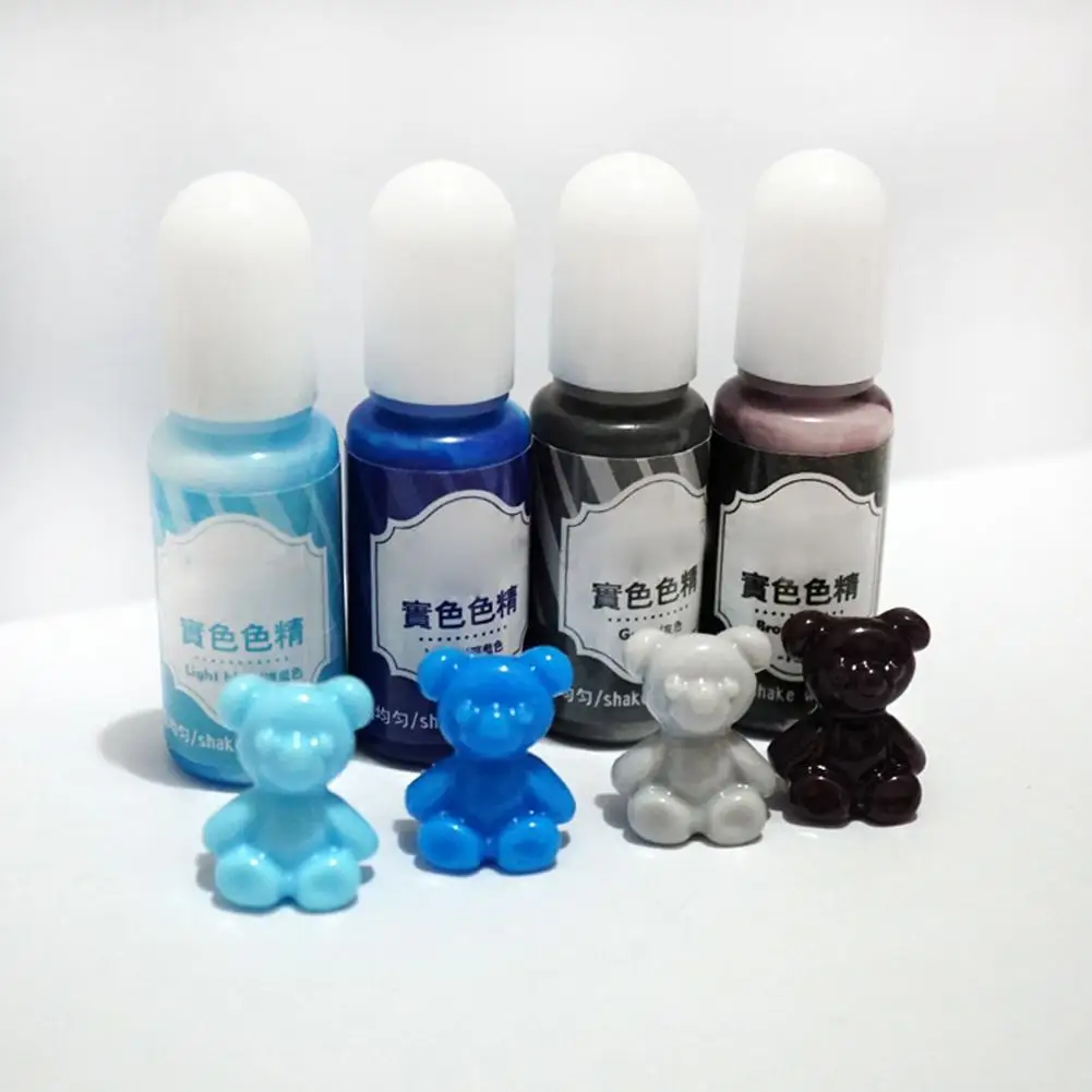 

10g Pastry Pearl Mix UV Resin Epoxy Dye Pigment Art Handmade Craft Tool Glue Sunlight Activated Hard Glue